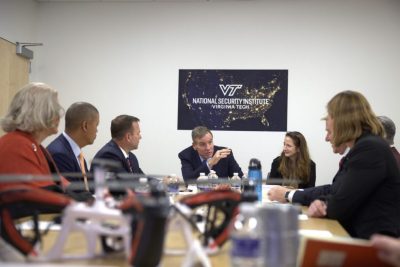 National Security Leaders Tour Virginia Tech Talent and Technology